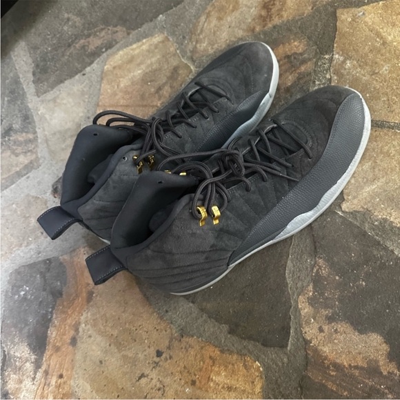 Grey RETRO Jordan 12’s - Picture 4 of 9
